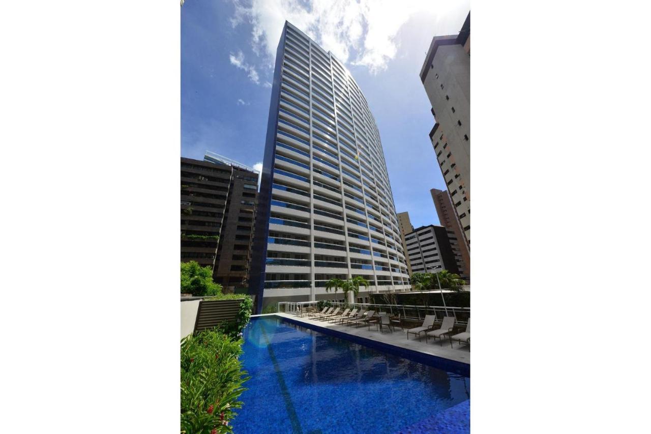 Flat No Mais Novo Edificio Conceito Com Linda Vista Mar !!! Apartment Форталеза Екстериор снимка