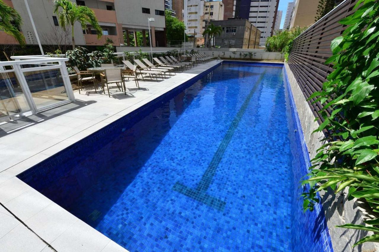 Flat No Mais Novo Edificio Conceito Com Linda Vista Mar !!! Apartment Форталеза Екстериор снимка